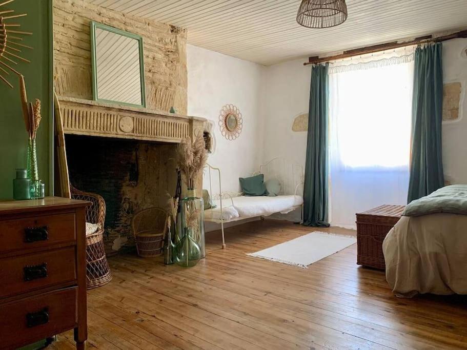 Maison Medievale Climatisee Avec Jardin มงปาซิเยร์ ภายนอก รูปภาพ